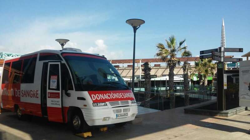 Unidad móvil del ICHH en Las Terrazas (Foto TA)